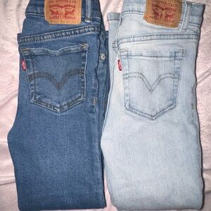 Kids size 6 Levi 726 flare bundle